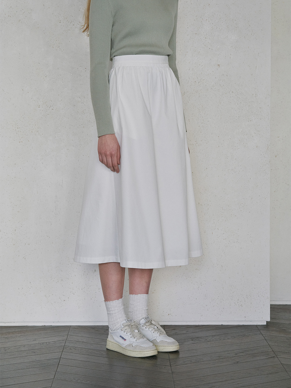 URAGO RE-ORDER /  Cotton shirring skirt